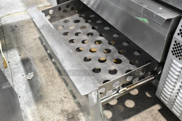Continental Stainless Steel Commercial 2 Drawer Chef Base on Commercial Casters. 115 Volts, 1 Phase. Tested and Working! - Image 6 of 11