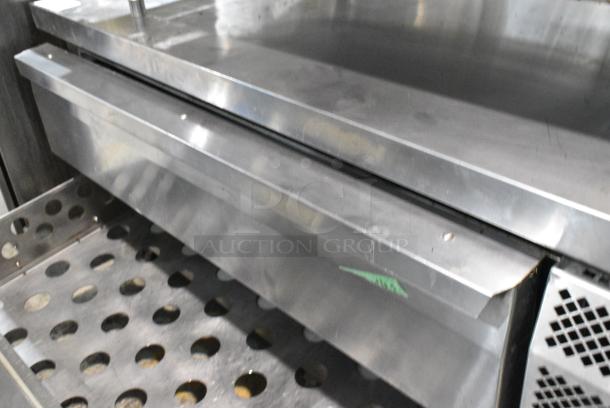 Continental Stainless Steel Commercial 2 Drawer Chef Base on Commercial Casters. 115 Volts, 1 Phase. Tested and Working! - Image 7 of 11