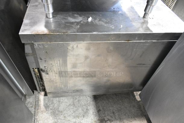 Continental Stainless Steel Commercial 2 Drawer Chef Base on Commercial Casters. 115 Volts, 1 Phase. Tested and Working! - Image 10 of 11