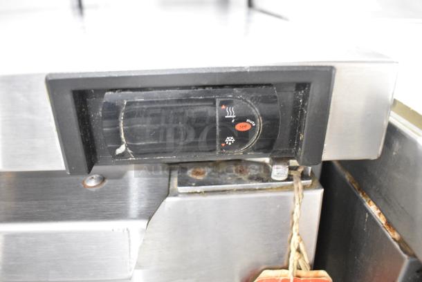 2017 Continental SW72 Stainless Steel Commercial 3 Door Work Top Cooler on Commercial Casters. 115 Volts, 1 Phase. Tested and Working! - Image 5 of 11