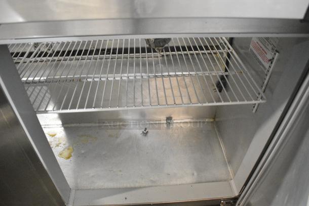 2017 Continental SW60-16 Stainless Steel Commercial Sandwich Salad Prep Table Bain Marie Mega Top on Commercial Casters. 115 Volts, 1 Phase. Tested and Working! - Image 5 of 9