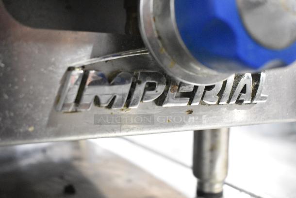 Imperial Stainless Steel Commercial Countertop Natural Gas Powered Flat Top Griddle. - Image 5 of 7