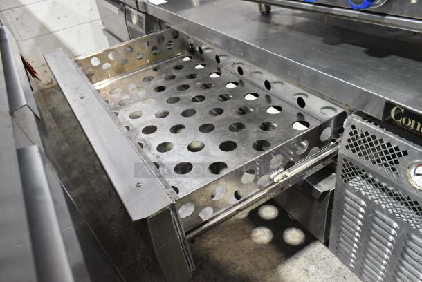2017 Continental Stainless Steel Commercial 2 Drawer Chef Base on Commercial Casters. 115 Volts, 1 Phase. Tested and Working! - Image 5 of 9