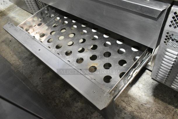 2017 Continental Stainless Steel Commercial 2 Drawer Chef Base on Commercial Casters. 115 Volts, 1 Phase. Tested and Working! - Image 6 of 9