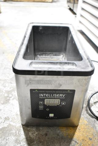 Server IS-1/3 Stainless Steel Countertop Intelliserv 6 Qt. 1/3 Pan Food Warmer. 120 Volts, 1 Phase. Tested and Working!