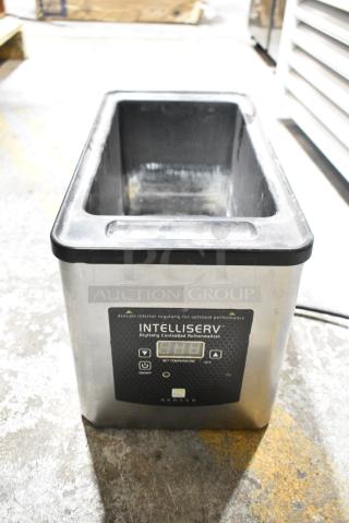 Server IS-1/3 Stainless Steel Countertop Intelliserv 6 Qt. 1/3 Pan Food Warmer. 120 Volts, 1 Phase. Tested and Working!