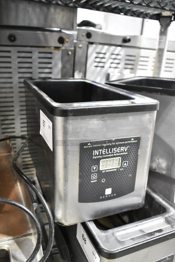 Server IS-1/3 Stainless Steel Countertop Intelliserv 6 Qt. 1/3 Pan Food Warmer. 120 Volts, 1 Phase. Tested and Working! - Image 2 of 7