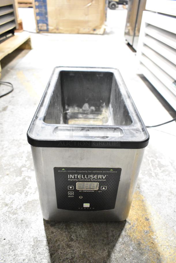 Server IS-1/3 Stainless Steel Countertop Intelliserv 6 Qt. 1/3 Pan Food Warmer. 120 Volts, 1 Phase. Tested and Working! - Image 1 of 7
