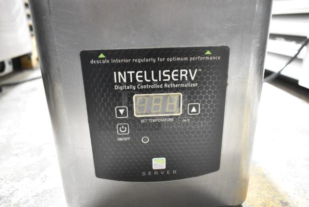 Server IS-1/3 Stainless Steel Countertop Intelliserv 6 Qt. 1/3 Pan Food Warmer. 120 Volts, 1 Phase. Tested and Working! - Image 4 of 7