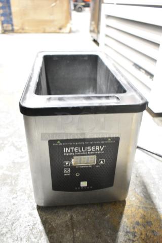 Server IS-1/3 Stainless Steel Countertop Intelliserv 6 Qt. 1/3 Pan Food Warmer. 120 Volts, 1 Phase. Tested and Working!