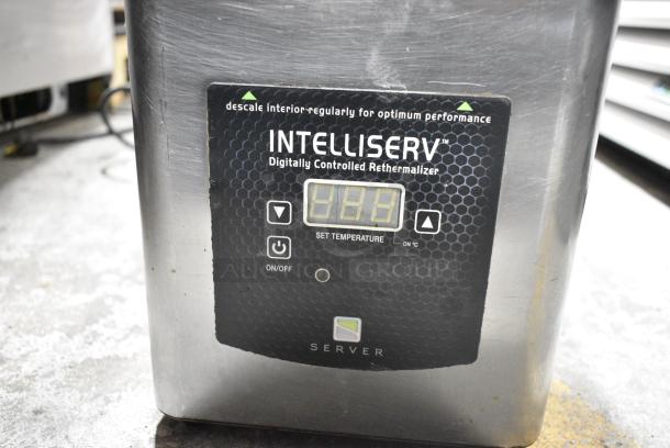 Server IS-1/3 Stainless Steel Countertop Intelliserv 6 Qt. 1/3 Pan Food Warmer. 120 Volts, 1 Phase. Cannot Test Due To Damaged Plug - Image 4 of 7