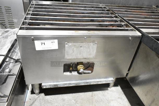 Town SR-24-G-SS-N Stainless Steel Commercial Natural Gas Powered Single Burner Stock Pot Range. - Image 2 of 6