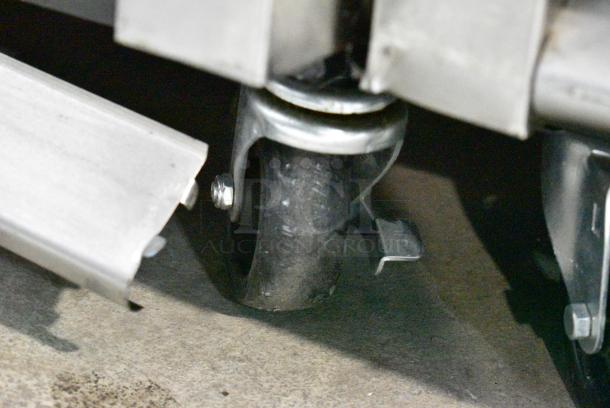 2021 True T-35-HC Stainless Steel Commercial 2 Door Reach In Cooler w/ Poly Coated Racks on Commercial Casters. 115 Volts, 1 Phase. Tested and Working! - Image 8 of 10