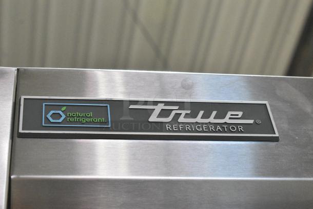 2022 True T-35-HC Stainless Steel Commercial 2 Door Reach In Cooler w/ Poly Coated Racks on Commercial Casters. 115 Volts, 1 Phase. Tested and Working! - Image 3 of 7