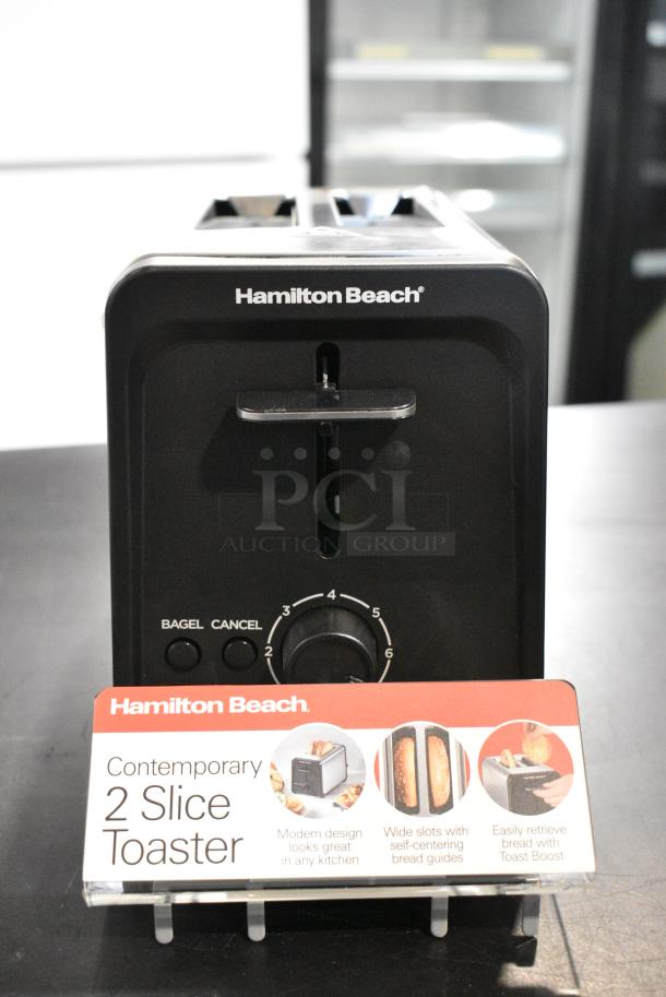 Hamilton Beach T143 Metal Countertop 2 Slot Toaster. 120 Volts, 1 Phase. Unit Was a Store Display. - Image 3 of 10