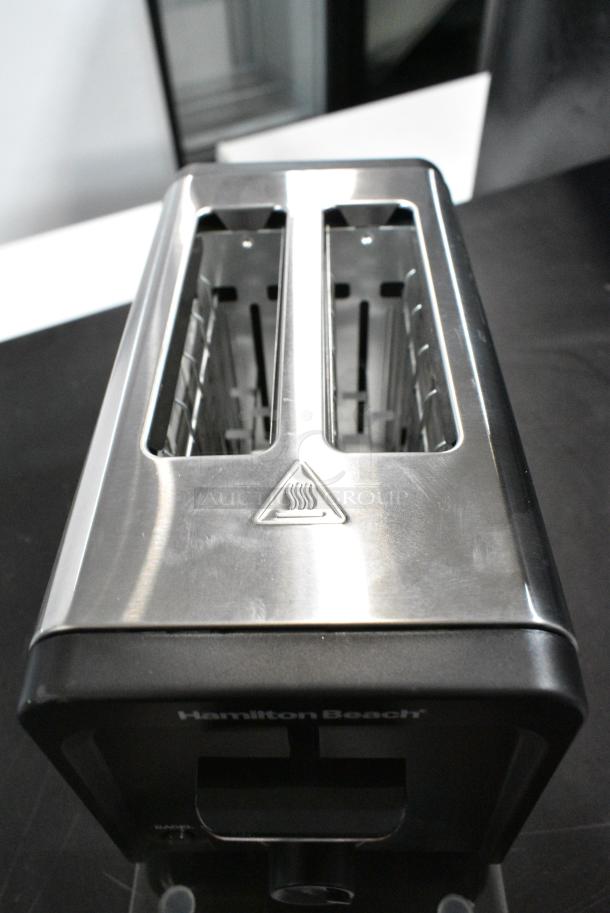Hamilton Beach T143 Metal Countertop 2 Slot Toaster. 120 Volts, 1 Phase. Unit Was a Store Display. - Image 7 of 10
