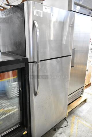 Frigidaire FFTR2021QS4 Stainless Steel Cooler w/ Freezer. 115 Volts, 1 Phase. Tested and Working!