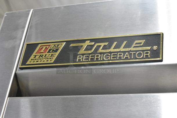 True T-35 Stainless Steel Commercial 2 Door Reach In Cooler w/ Poly Coated Racks. 115 Volts, 1 Phase. Tested and Working! - Image 3 of 7