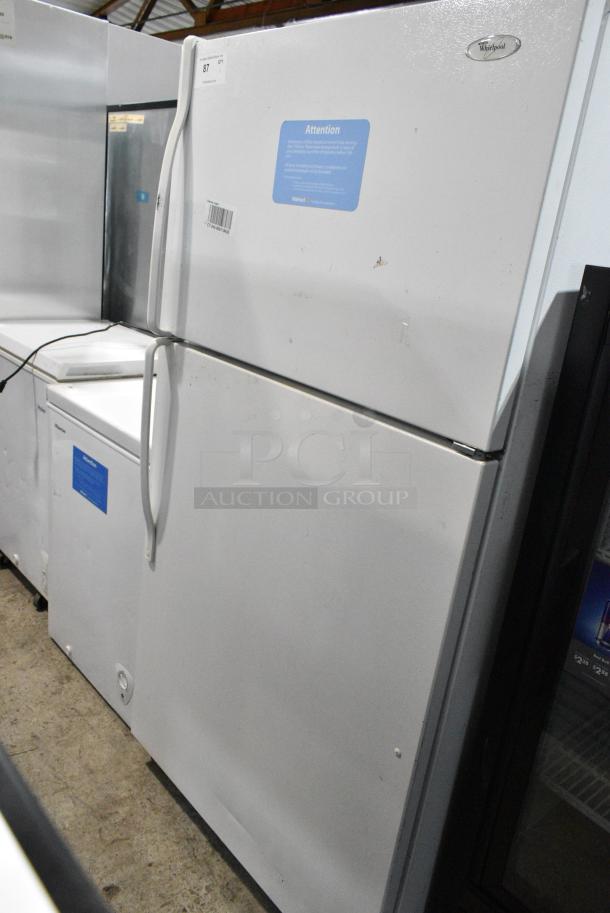 Whirlpool ET1MHKXMQ07 Metal Cooler w/ Freezer. 115 Volts, 1 Phase. Tested and Working! - Image 1 of 8