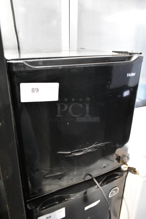 Haier QHE02GGMBBB Mini Cooler. 115 Volts, 1 Phase. Cannot Test - Unit Trips Breaker - Image 1 of 5