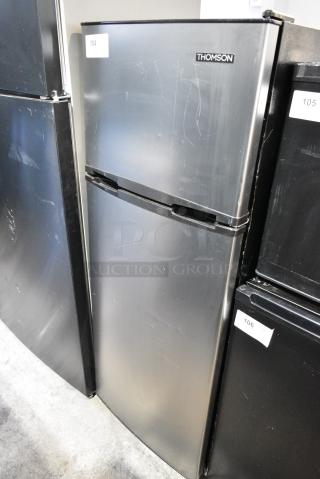 Thomson TFR725 Metal Cooler w/ Freezer. 120 Volts, 1 Phase. Tested and Working!