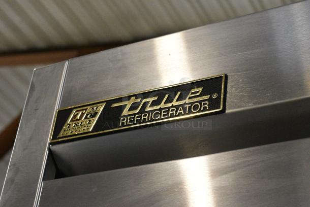 True T-35 Stainless Steel Commercial 2 Door Reach In Cooler w/ Poly Coated Racks on Commercial Casters. 115 Volts, 1 Phase. Tested and Working! - Image 2 of 6
