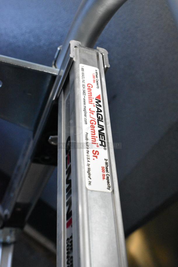 BRAND NEW SCRATCH AND DENT! Magliner Gemini Sr. 500 lb. 2-in-1 Convertible Hand Truck with 10" Pneumatic Wheels and U-Loop Handle GMK81UA4 546MG81UA4 - Image 7 of 7