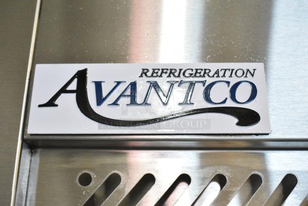 BRAND NEW SCRATCH AND DENT! 2023 Avantco 178Z2FHC Avantco Z2-F-HC 54" Solid Door Stainless Steel Reach-In Freezer. 115 Volts, 1 Phase. Tested and Powers On But Does Not Get Cold - Image 3 of 9
