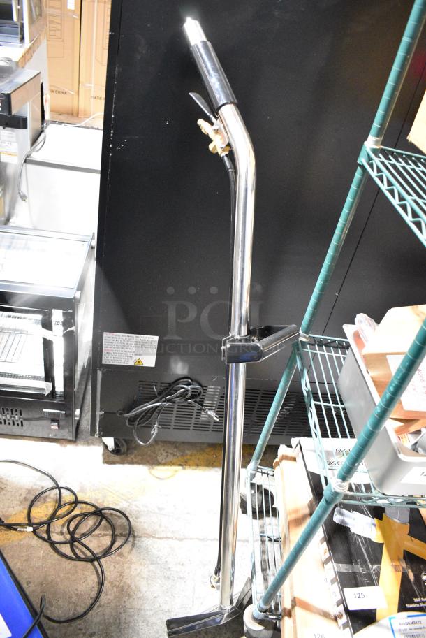 BRAND NEW SCRATCH AND DENT! Lavex 2-Stage Heated Spot Extractor with 15' Vacuum and Solution Hoses and 4" Stainless Steel Upholstery Tool - 3 Gallon, 55 PSI, 115 Volts, 1 Phase. Tested and Powers On But Parts Do Not Move - Image 10 of 13