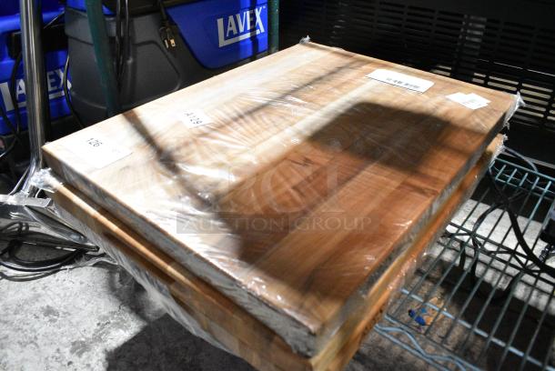 3 BRAND NEW SCRATCH AND DENT! Wooden Cutting Boards.3 Times Your Bid! - Image 3 of 4