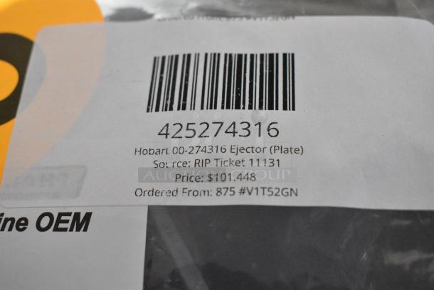 5 BRAND NEW SCRATCH AND DENT! Items Including Frymaster 8102699 Quick Disconnect, Snaptite 3698102171, Hobart 00-941638-00002 Pump Chemical Blue, Welco 425941638002, Hobart 00-913102-00328 Tube Overflow Kit 425913102328, Hobart 00-274316 Ejector (Plate) 425274316. 5 Times Your Bid! - Image 12 of 12