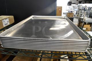 8 BRAND NEW SCRATCH AND DENT! Metal Full Size Baking Pans. 8 Times Your Bid!