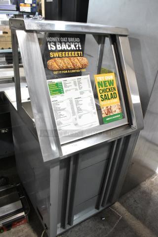Duke Metal Commercial Subway Sandwich Make Line Prep Line Soup Warmer. 120 Volts, 1 Phase.