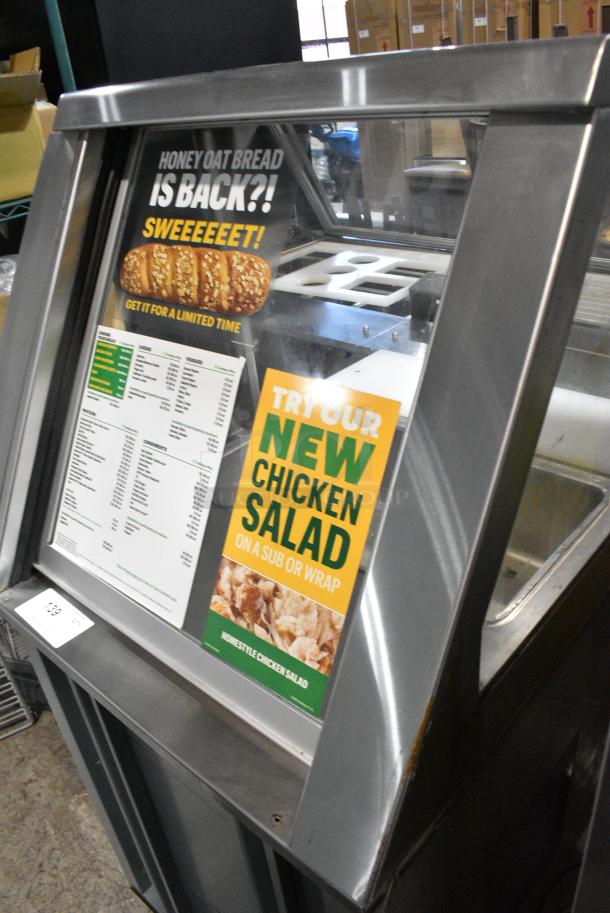 Duke Metal Commercial Subway Sandwich Make Line Prep Line Soup Warmer. 120 Volts, 1 Phase. - Image 4 of 10