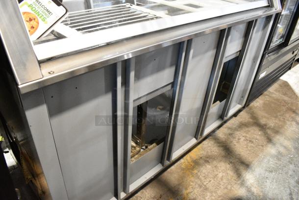 Duke Metal Commercial Subway Sandwich Make Line Prep Line w/ Lowering Sneeze Guard. 120 Volts, 1 Phase. - Image 3 of 9