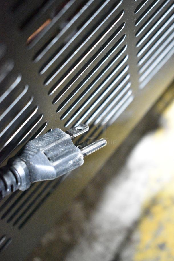 BRAND NEW SCRATCH AND DENT! 2024 Avantco 178GDS47HCB Metal Commercial 2 Door Reach In Cooler Merchandiser on Commercial Casters. 115 Volts, 1 Phase. Tested and Working! - Image 12 of 12