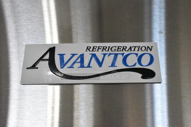 BRAND NEW SCRATCH AND DENT! Avantco 178A49FHC Stainless Steel Commercial 2 Door Reach In Freezer. 115 Volts, 1 Phase. Tested and Powers On But Does Not Get Cold - Image 3 of 8