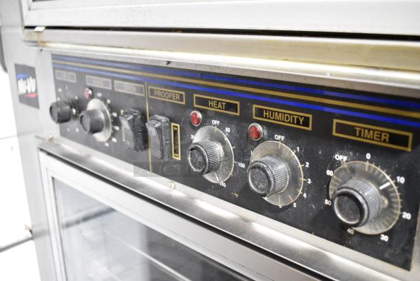 Nu Vu SUB123 Metal Commercial Electric Powered Oven Proofer on Commercial Casters. 208 Volts, 3 Phase. - Image 4 of 9