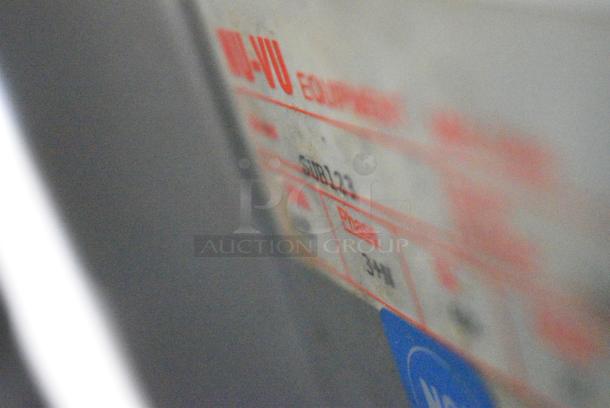 Nu Vu SUB123 Metal Commercial Electric Powered Oven Proofer on Commercial Casters. 208 Volts, 3 Phase. - Image 8 of 9