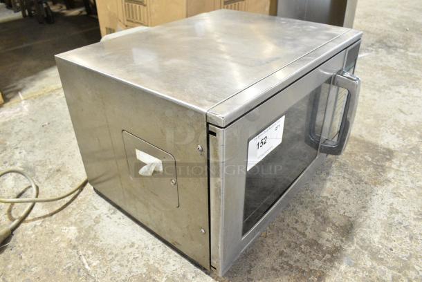Sharp R-22GT-F Stainless Steel Commercial Countertop Microwave Oven. 120 Volts, 1 Phase. - Image 2 of 7