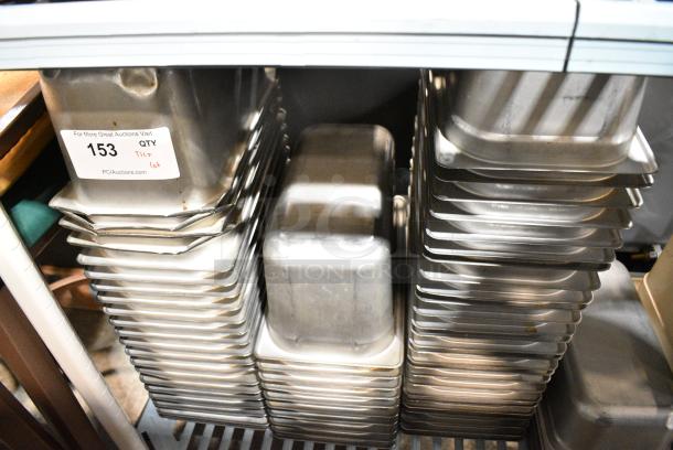 ALL ONE MONEY! Tier Lot of Various Items Including Stainless Steel Drop In Bins, Poly Drop In Bin and Napkin Dispenser - Image 2 of 4