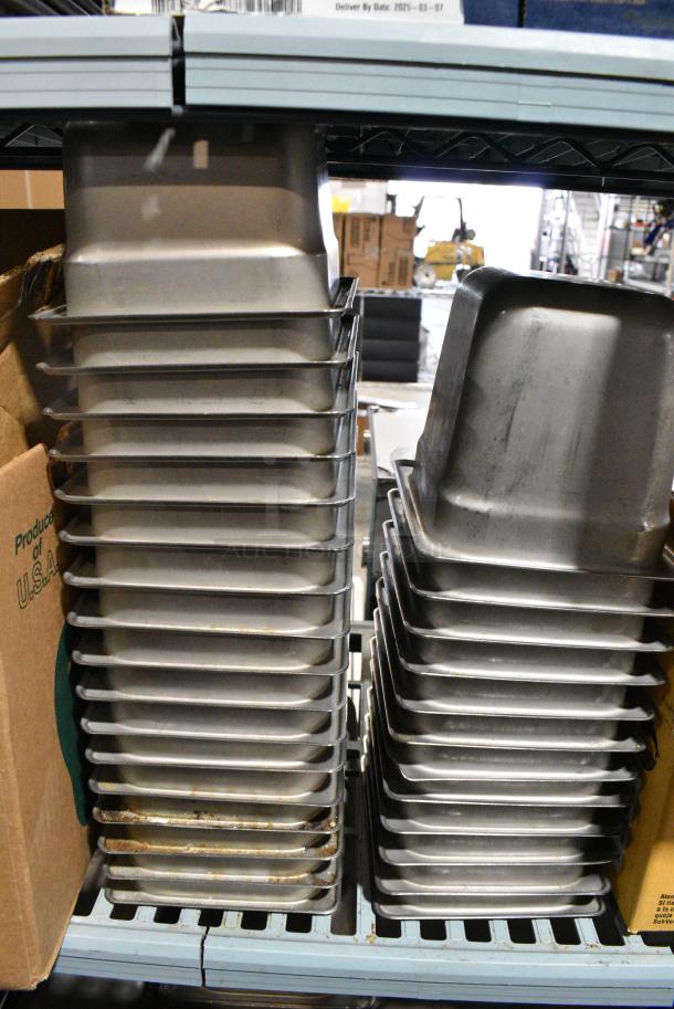 ALL ONE MONEY! Tier Lot of Various Items Including Stainless Steel Drop In Bins, and Napkin Dispenser - Image 4 of 6