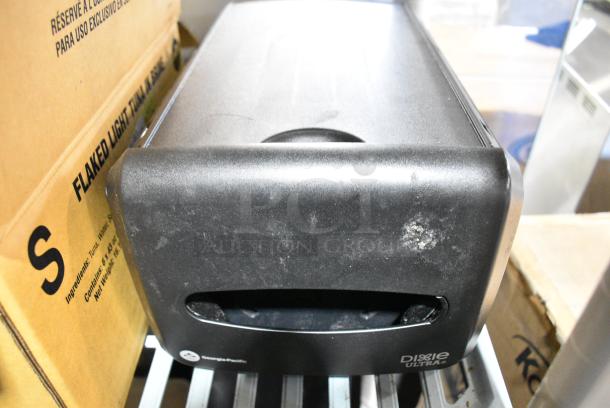 ALL ONE MONEY! Tier Lot of Various Items Including Stainless Steel Drop In Bins, and Napkin Dispenser - Image 6 of 6
