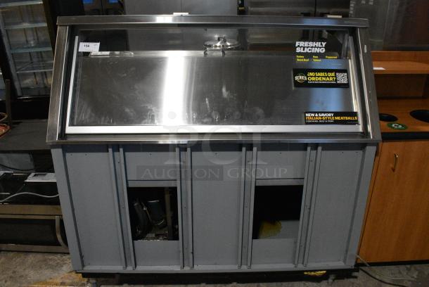 Duke Metal Commercial Subway Sandwich Make Line Prep Line w/ Lowering Sneeze Guard. 120 Volts, 1 Phase. - Image 1 of 9