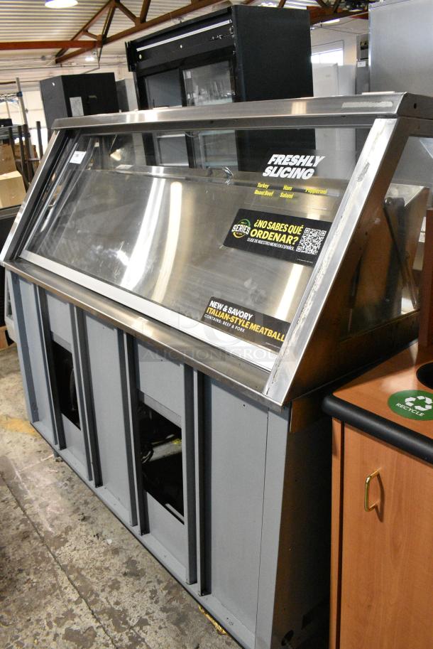 Duke Metal Commercial Subway Sandwich Make Line Prep Line w/ Lowering Sneeze Guard. 120 Volts, 1 Phase. - Image 3 of 9