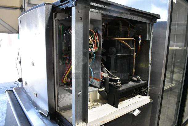 Manitowoc SY0604A Stainless Steel Ice Machine Head on Hoshizaki B-500PF Commercial Ice Bin. 208-230 Volts, 1 Phase. - Image 4 of 9