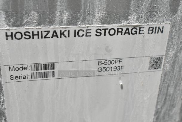 Manitowoc SY0604A Stainless Steel Ice Machine Head on Hoshizaki B-500PF Commercial Ice Bin. 208-230 Volts, 1 Phase. - Image 8 of 9