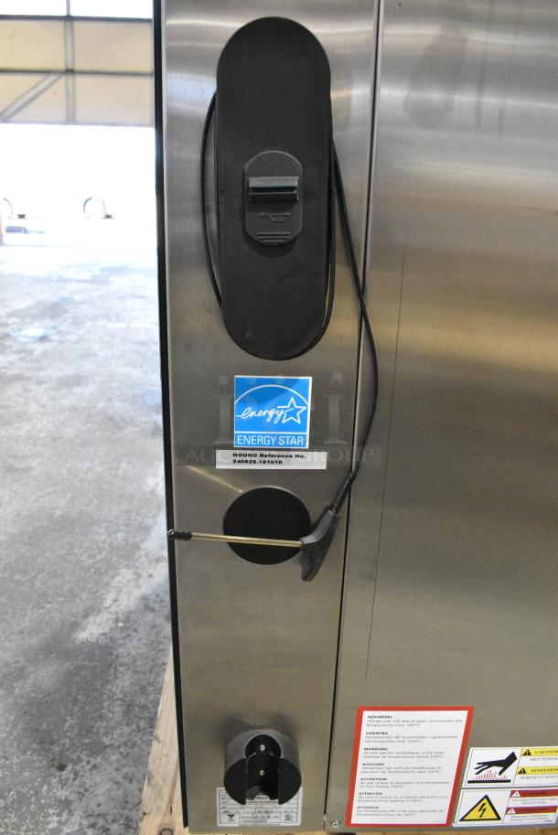 BRAND NEW SCRATCH AND DENT! 2024 Blodgett 62BLE INVOQ Stainless Steel Commercial Single Full Size Combi Oven - Boilerless, 480 Volts, 3 Phase. - Image 6 of 12