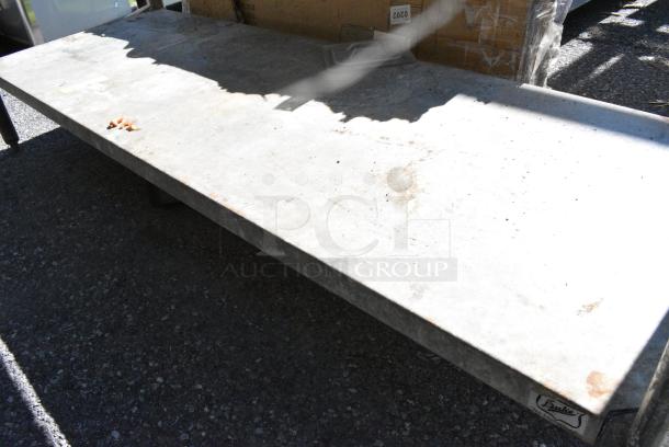 Duke Stainless Steel Table w/ Metal Under Shelf and Commercial Can Opener Mount - Image 7 of 9
