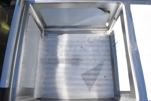 BRAND NEW SCRATCH AND DENT! Regency 600S1242424R Stainless Steel Single Bay Sink w/ Right Side Drain Board. No Legs. - Image 5 of 6